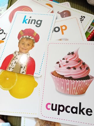 Tarjetas de abecedario en inglés