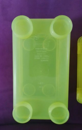 2 Cajas Apilables Ikea Amarilla y Lima.