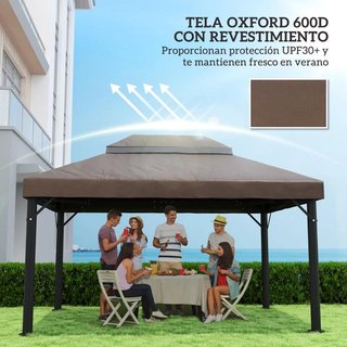 Toldo Recambio 4x3 Doble Techo UPF30+ Color Crema