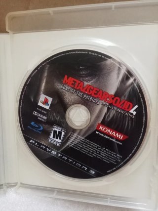 Metal Gear Solid 4 PS3 Black Label
