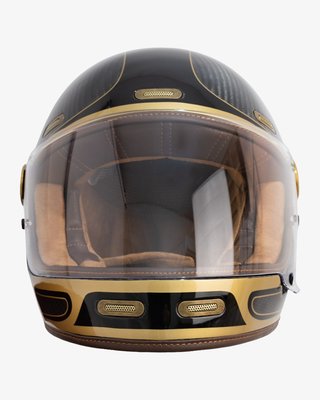 Casco Integral By City Roadster III Carbon Gold