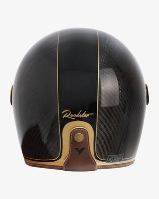 Casco Integral By City Roadster III Carbon Gold