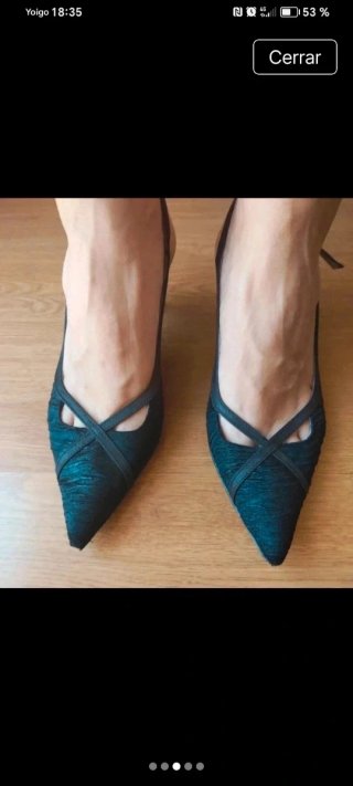 Zapatos de tacón negros