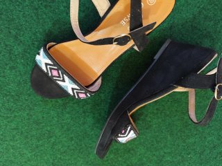 Sandalias de cuña talla 40