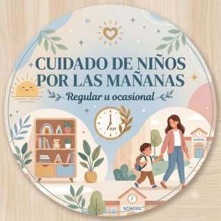 Cuidado de niños por las mañanas