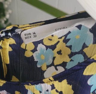 Vestido Sfera Largo Estampado Flores Verano