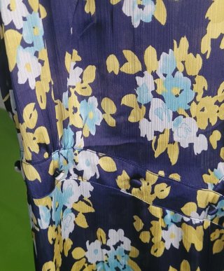 Vestido Sfera Largo Estampado Flores Verano