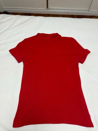 Polo Lacoste Rojo Talla M
