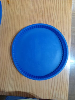 Molde para tartas y bizcochos azul
