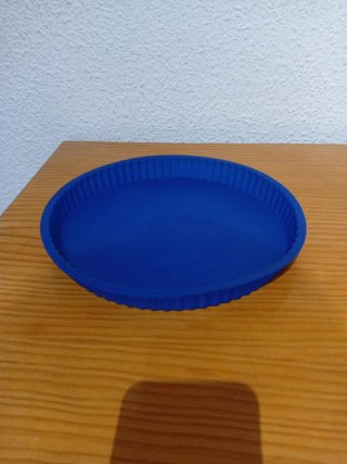 Molde para tartas y bizcochos azul