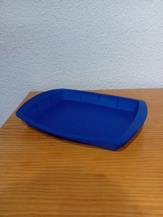 Molde para tartas y bizcochos azul