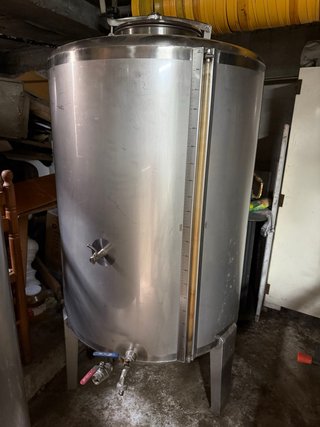 Bidón Inox Bodega 550L