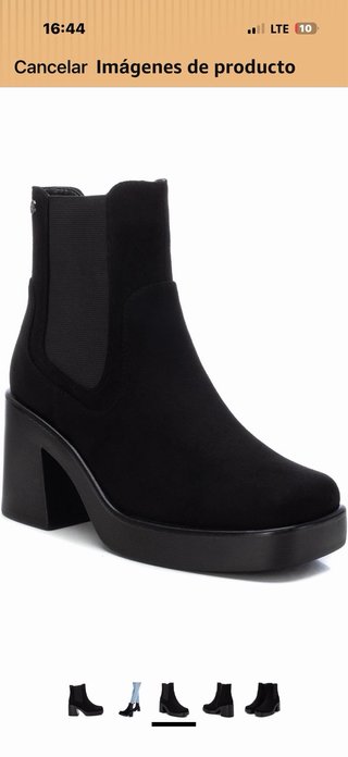 Botines Xti Negros Talla 39