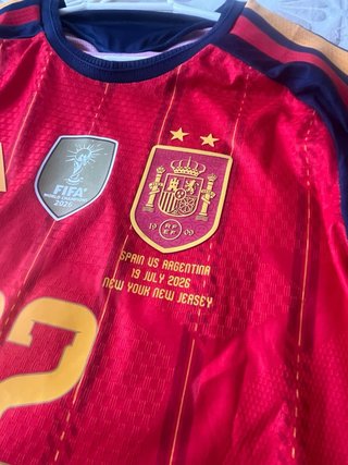 Camiseta de  España Talla M 2 estrellas