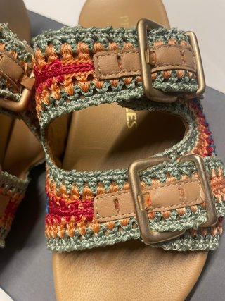 Sandalias Pedro del Hierro Crochet Multicolor
