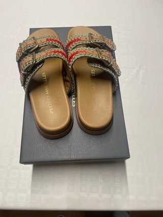 Sandalias Pedro del Hierro Crochet Multicolor
