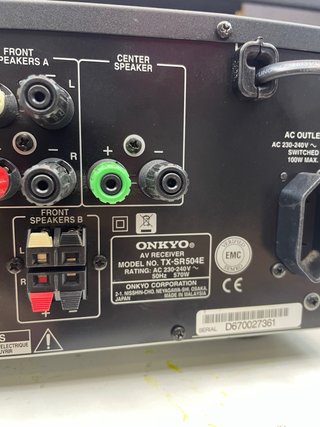 Receptor Amplificador Onkyo TX-SR504E