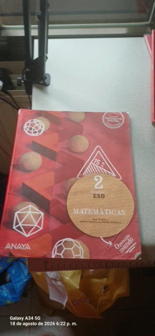 Matemáticas 2 de la ESO ISBN: 9788414324950