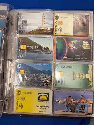 Carte telefoniche provenienti da tutto il mondo
