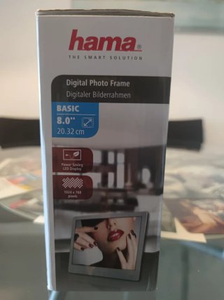 Marco Digital Hama Basic 8SLB 8 Plata
