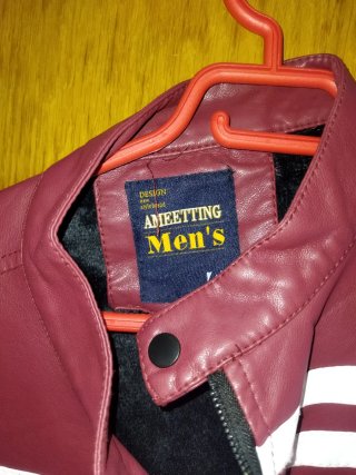 Chaqueta Motera Morada y Blanca Talla XL NUEVA