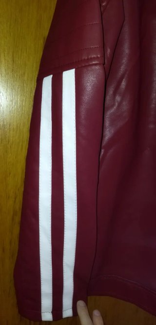 Chaqueta Motera Morada y Blanca Talla XL NUEVA