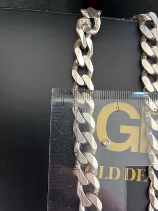 Cadena de Plata maciza 925 con Dije