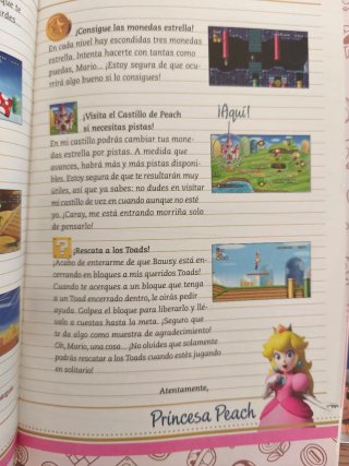 Manual y folleto New Super Mario Bros Wii