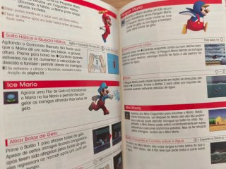 Manual y folleto New Super Mario Bros Wii
