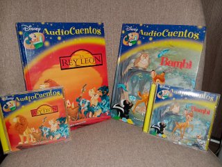 Colección de cuentos Disney con los audicuentos