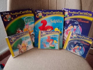 Colección de cuentos Disney con los audicuentos