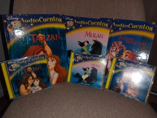 Colección de cuentos Disney con los audicuentos