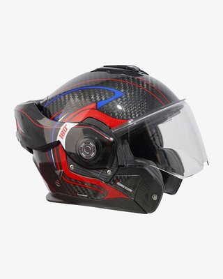 Casco Modular 180 By City Tech II Carbon Blue Red
