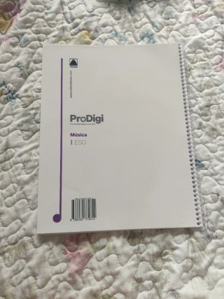 Libro Música Prodigi 1 ESO