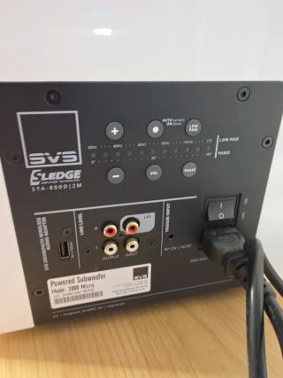 Subwoofer SVS SB3000 Micro Blanco