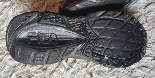 Zapatillas running Fila Mujer Negras