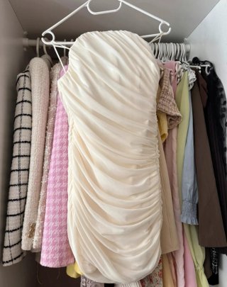 Vestido blanco tul