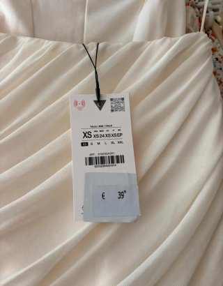 Vestido blanco tul