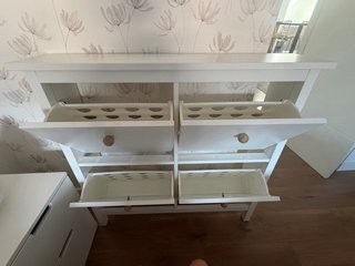 Zapatero Ikea Gullaberg Blanco