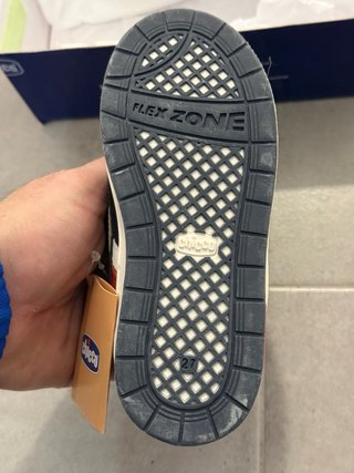 Zapatos Chicco niño azul y blanco talla 27