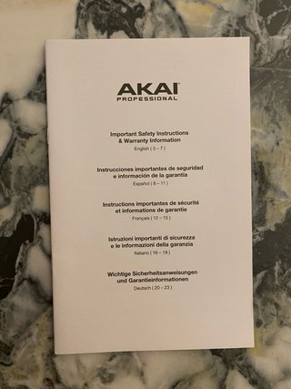 Controlador MIDI Akai MPK Mini