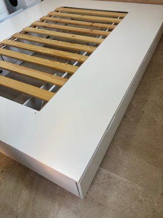 Estructura Cama NORDLI 160x200 con Cajones