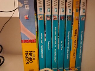 Pack WiiU con muchos juegos, accesorios y tiramisu