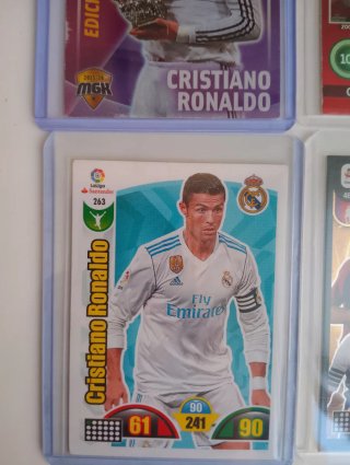 Colección Cromos y Cartas Cristiano Ronaldo