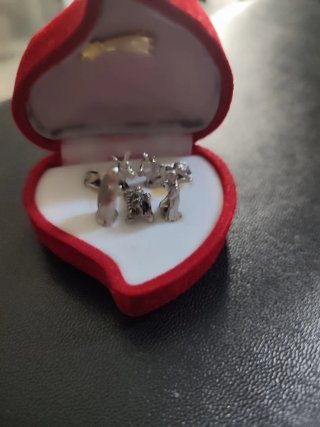 Mini Belén Corazón de terciopelo