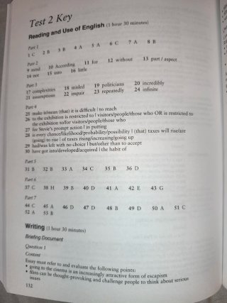 Libro de inglés C2 proficiency con respuestas