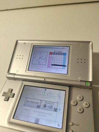 Nintendo DS Lite Plata