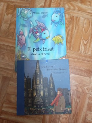 2 cuentos El peix irisat i Qui ha vist l'home dels