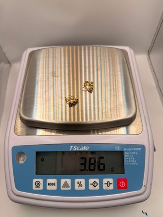 Pendientes de Oro 18K 3,86gr