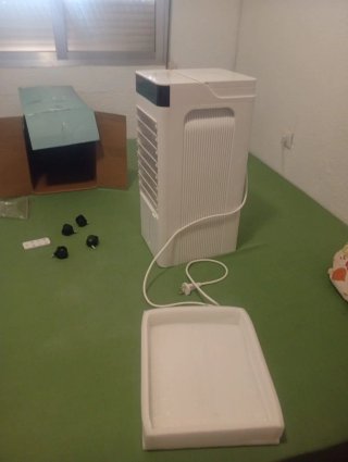 Climatizador Evaporativo Portátil Blanco